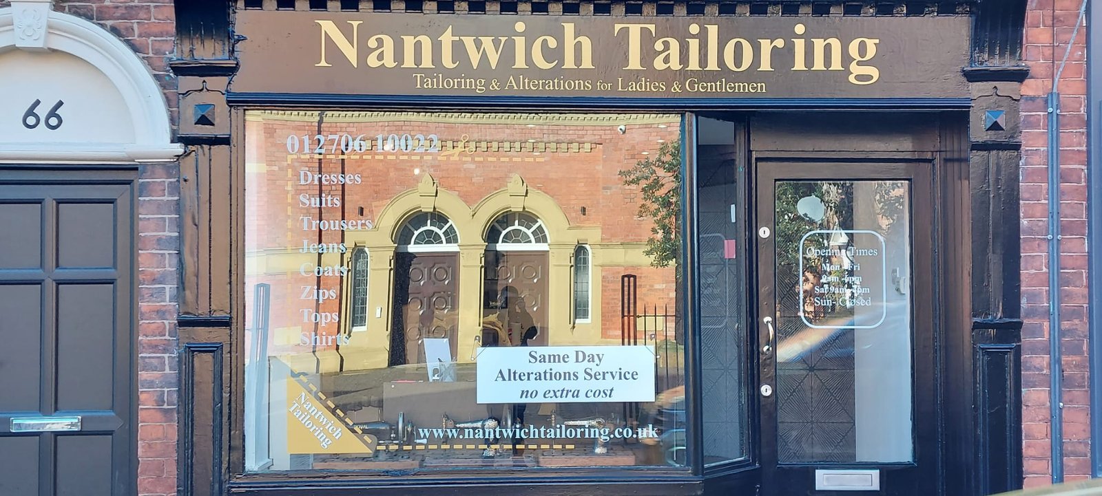 Our Store Nantwich Tailoring